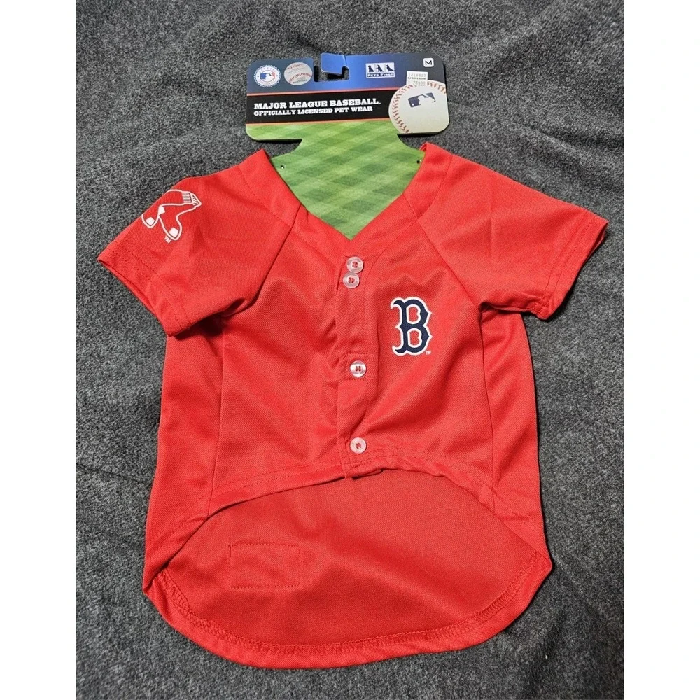 MLB Boston Red Sox Pet Team Jersey Size M 14